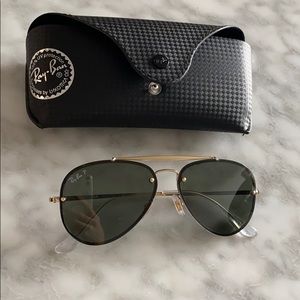 Polarized rayban aviators. Unisex